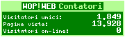 Statistiche WOP!WEB